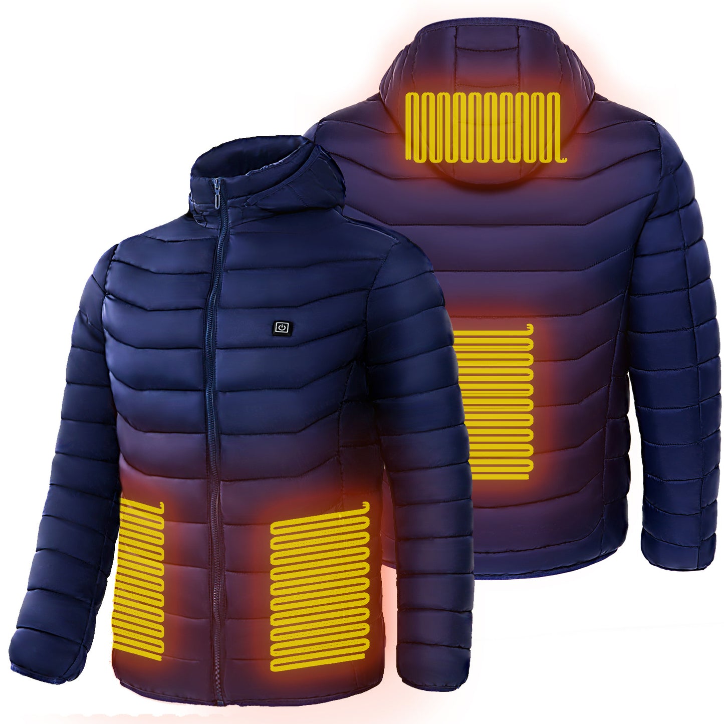 Heated Puffer Jacket Electric Heating Coat