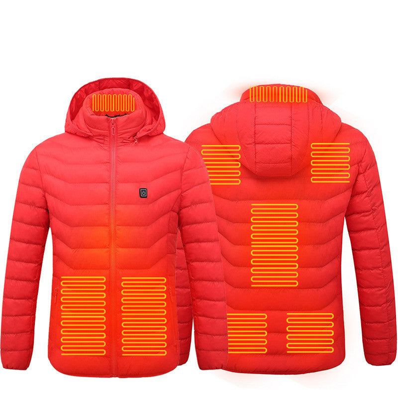 Heated Puffer Jacket Electric Heating Coat