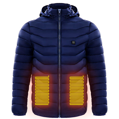 Heated Puffer Jacket Electric Heating Coat