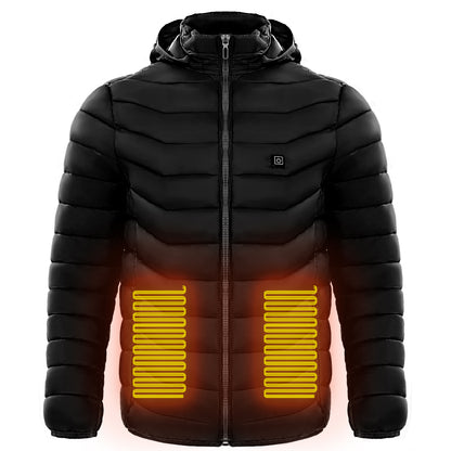 Heated Puffer Jacket Electric Heating Coat